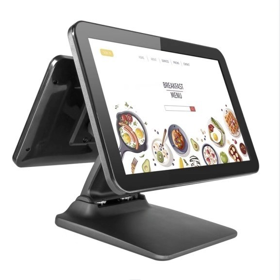LED Customer Display POS Machine Black White Free Life for Gas Stations and Hotels