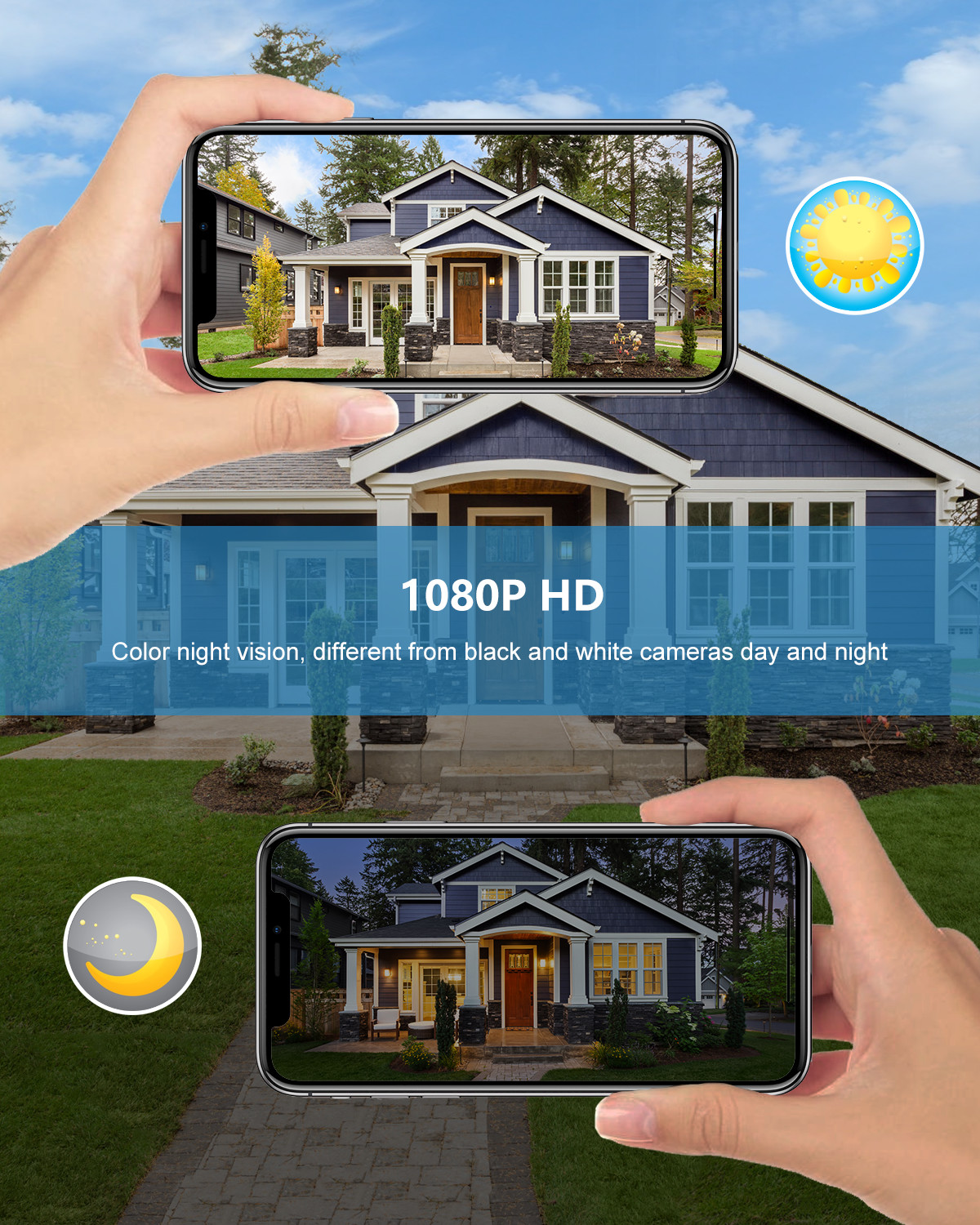 Glomarket Tuya Solar PTZ Camera Two-way Voice Intercom HD Support APP Control Outdoor Waterproof Smart Camera
