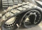 Black 500mm Wide Rubber Crawler Tracks For Hitachi EX120