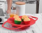 100% Food Grade Silicone Vegetable Steamer Cooking Steamer With Locking Handles