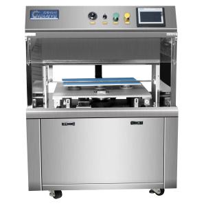 Quality Automatic Commercial Cake Slicer Embryo Sponge Cake Cutting Equipment wholesale
