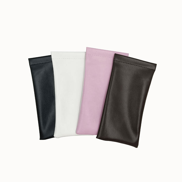 LOW MOQ Luxury PU Glasses Bag Pu Glasses Pouch UV Protection Durable