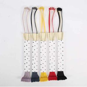 Quality Pleated Recycled Shopping Bag Carrier Solid Color AZO Free Logo Monogram All Season wholesale