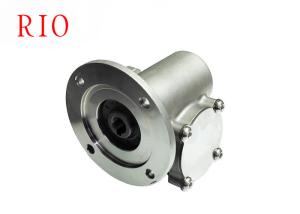 Quality 304 Stainless Steel Worm Reduction Gearbox Flange Mounted Customized wholesale