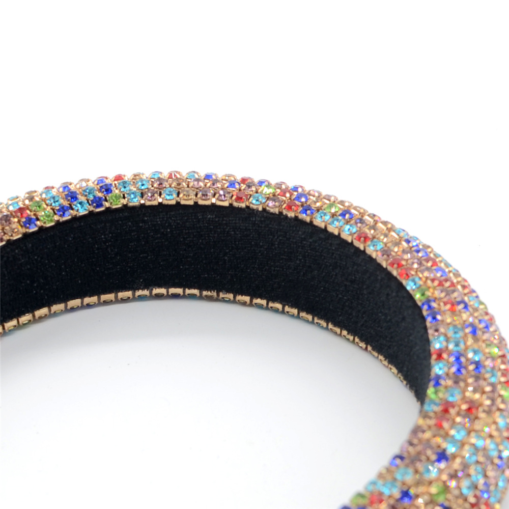 Bling Twist Mulberry Silk Headband Wrap For Christmas Gift