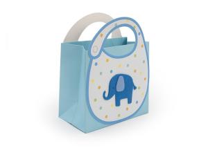 Quality Cute Handmade Paper Gift Bags Unique Elephant Design With Paper Handle wholesale