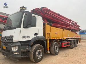 Quality Used Sany Pump Truck On Benz Chassis Arocs 4143 made in 2021 wholesale