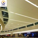 Offices Aluminum Wall Panels Interior Chemicals Resistance Wall Panels Curved
