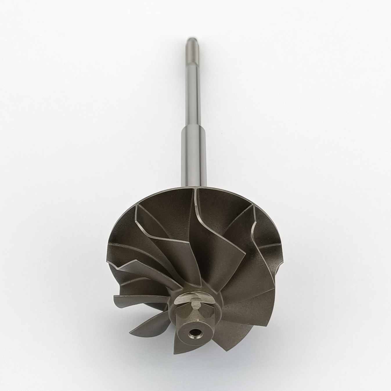 MS-TECH Turbo BV43 Turbine Wheel Shaft 53039880109 53039700109 Fit Turbos Ind 43mm Exd 38.2mm Blades 9