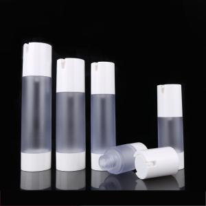 Quality Frosted White Plastic Slide Nozzle Airless Cosmetic Bottles wholesale