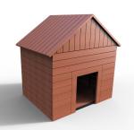 Waterproof Outdoor Pet House Steel And Plastic Wood Material Comfortable For Dog