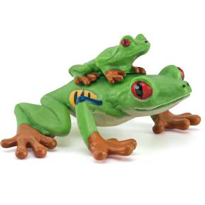 Quality Animal Model Red Eyed Tree Frog Party Favors Toys For Boys Girls Kids wholesale