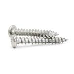 304 Stainless Steel Round Head Self Drilling Wood Screws Metric Tapping Screws