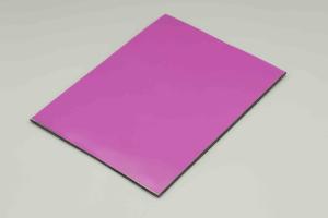 Quality Purple 4MM Pe Acp Acp Roof 1220 X 2440MM Aluminum Composite Panel wholesale