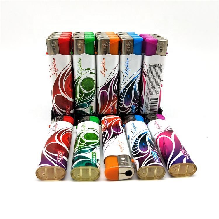 Dongyi Best Selling Disposable Plastic Slim Gas Lighter with Cheap Price