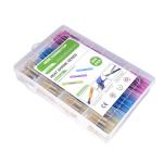 Green Heat Shrink Wire Butt Connectors , Crimp Connector Kit 100 Red 60 Blue 40