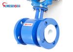 Wireless Electromagnetic Flowmeters 3.6V Battery Powered Magnetic Flow Meter For