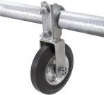 Hot Galvanized Metal Chain Link Fence Rolling Gate Carrier Wheels
