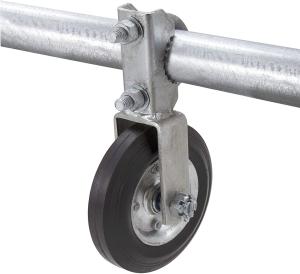Quality Hot Galvanized Metal Chain Link Fence Rolling Gate Carrier Wheels wholesale