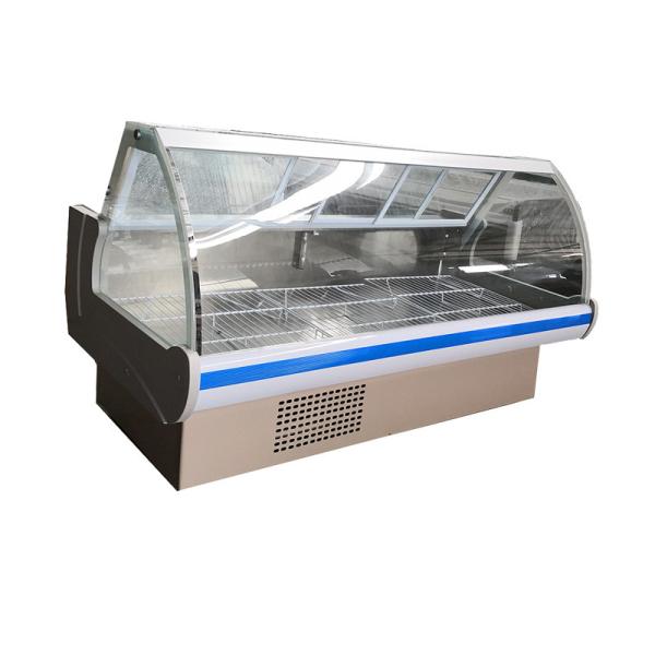 R134a Refrigerant Deli Display Fridge Serve Over Display 200cm With Inner Top