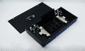 Quality XYFiber 12 Port Rack Mount Fiber Optic Terminal Box , Fiber Patch Panel 1U 19 inch wholesale