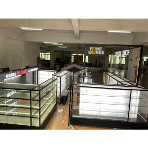Quality ODM Mall Mobile Phone Display Showcase Modern Cell Phone Kiosk wholesale