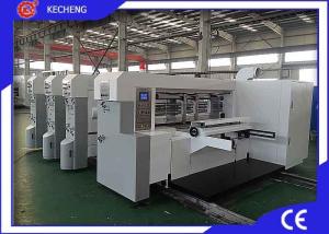 Quality 3 Color Top Printing Computerised Printing Machine For Corrugated Carton wholesale