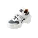 Women'S White Daddy Shoes Non Slip Athletic Casual Shoes