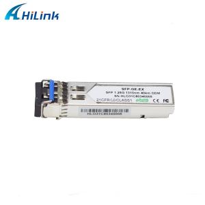 Quality OEM 1.25G SFP Optical Transceivers 1310nm 40KM DFB PIN Duplex LC wholesale