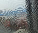 Clear Float Decorative Patterned Glass with Nashiji/Karatachi/Mistlite