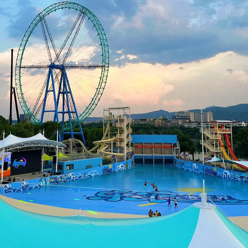 Fiberglass Steel Surf Wave Pool Water Play Equipment Cost Saving