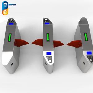 Quality 304 Stainless Steel DC 24V Flap Barrier Gate For Office Building Hotels wholesale
