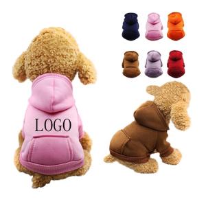 Quality 100% Cotton Small Dog Hoodie Classic Carrying Custom Dog Hoodies wholesale