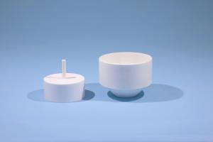 Quality 1400℃ 3.2g/Cm3 Alumina Ceramic Protection Cap wholesale
