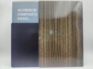 Quality FR ACP Sandwich Sheets 0.5mm Aluminum Brushed Finish For Luxury Furniture Surfaces wholesale