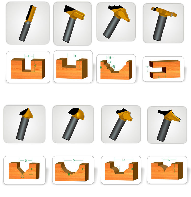 Factory Sale PCD Woodworking Cutter Private Label Professional Woodworking Cutter