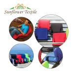 Six Gears Folding Stadium Seats Adjustable Metal For Bleachers