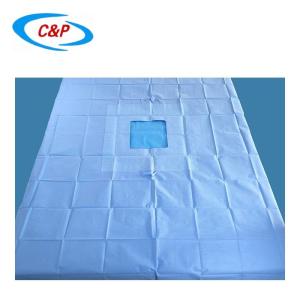 Quality Sterile OEM Blue Laparotomy Surgical Drape With CE ISO13485 wholesale