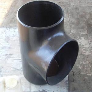 Quality DN50 ASME B16.9 Steel Tee Fitting SCH40 Butt Weld Reducing Tee wholesale