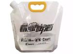 Reusable 3 / 5 Liter Bag In The Box Wine Packaging Pouches With Valve / Cap