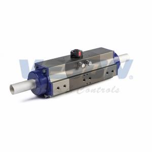 Quality Explosion Proof 3 Position Valve Actuator , High Speed Small Pneumatic Actuator wholesale
