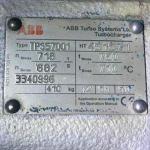 ABB TPS57D01 Main Engine Turbocharger Weight 410kg Marine Engine Turbocharger
