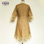 Woman long western dance costume peacock style wholesale bulk women's slim fit
