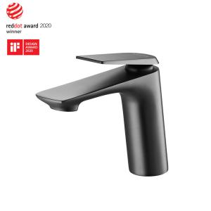 Quality Washroom WC Basin Mixer Faucet AMP1145LF90 Gun Grey Color wholesale
