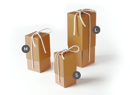 Personalised Wine Bottle Box , Custom Printing Wine Box Recycled Materials