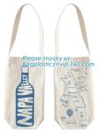 16 Oz Canvas Cotton Foldable Tote Economic Fancy Shopping Bag With Long Handle