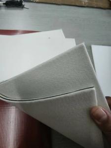 Quality Plastic Card Lamination Pad Woolen Felt Cushion Pad 3mm A4 High Temp Resistance wholesale