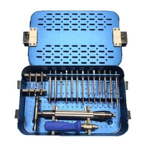 Quality Extraction Trephine Screw Removal Set Veterinary Medical Devices wholesale