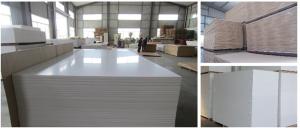 Quality Advertising Rigid PVC Forex Sheet Lightweight Waterproof Anti - Corrosion wholesale