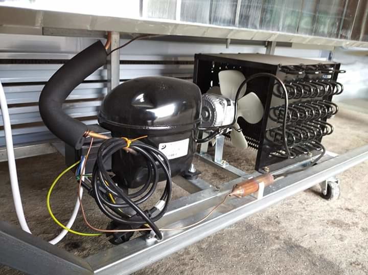 Straight - cooling automatic frost refrigerating frozen preservation horizontal island cabinet